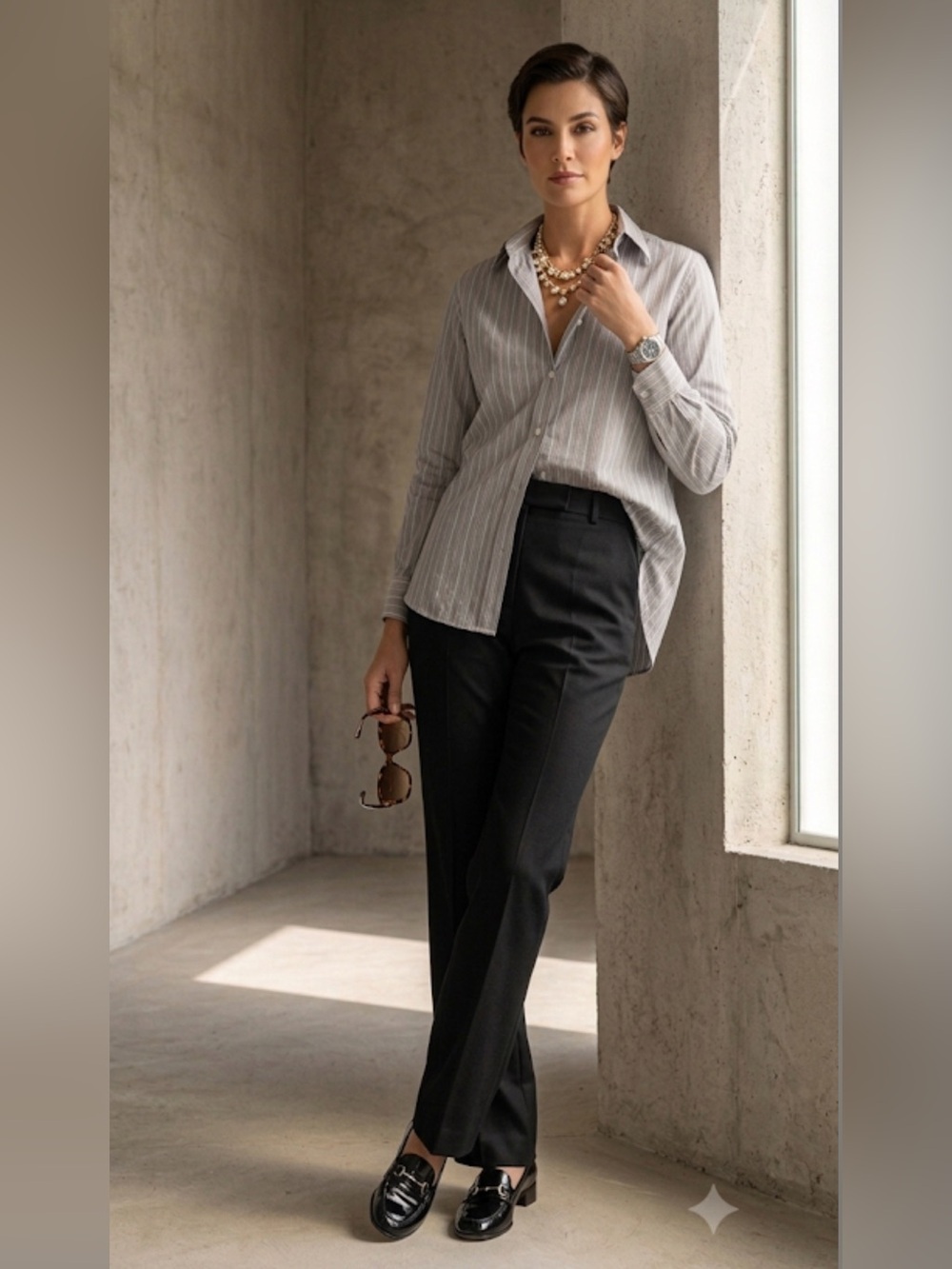 Yves Saint Laurent | Vintage Striped Shirt